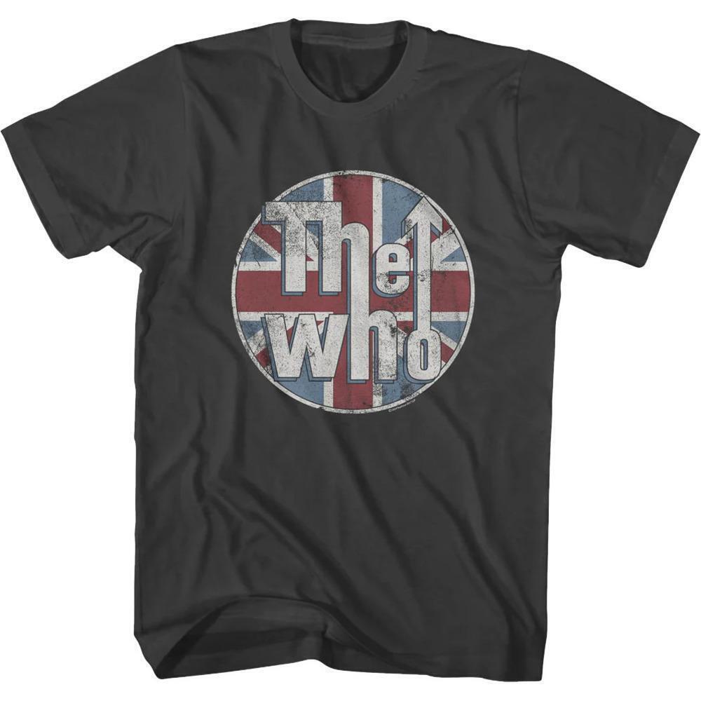 The Who Union Jack Classic Rock British Graphic Unisex T-Shirt